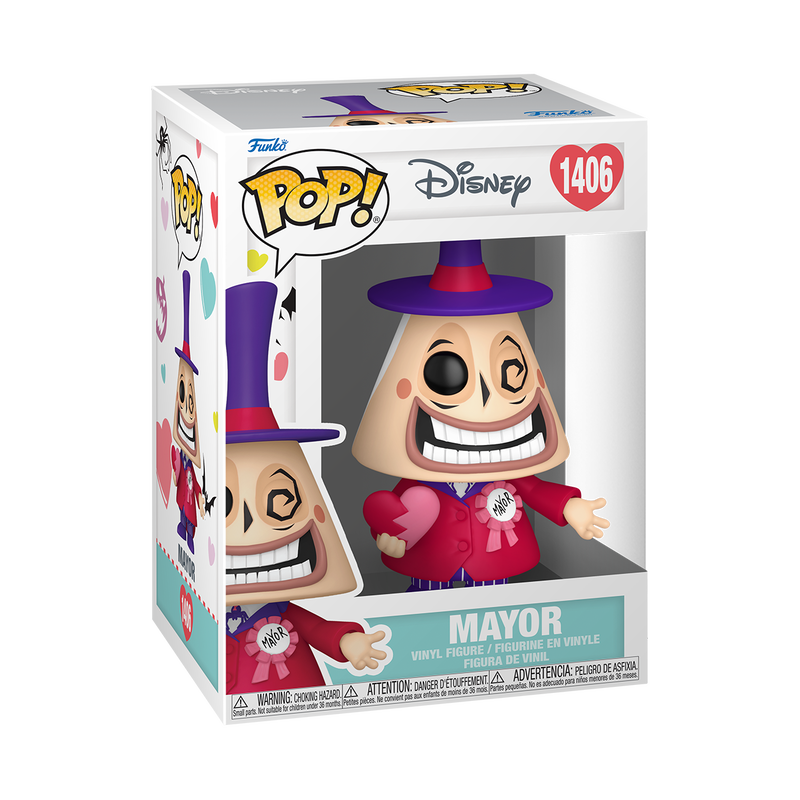 Funko Pop Mayor With Valentine Heart