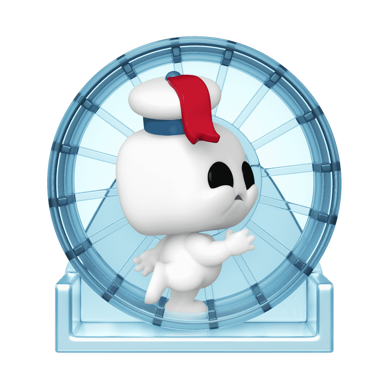 Funko Pop Deluxe Mini Puft In Hamster Wheel