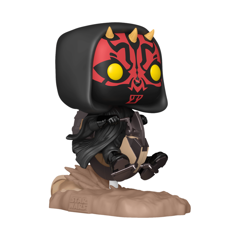 Funko Pop Rides Deluxe Darth Maul On Bloodfin Speeder