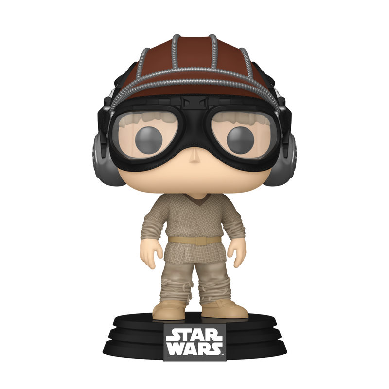 Funko Pop Anakin Skywalker In Pod Racer Helmet