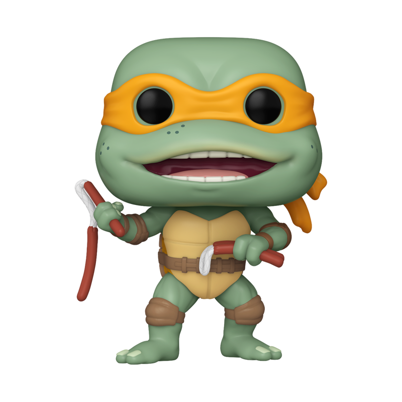 Funko Pop Michelangelo With Sausage Nunchuck