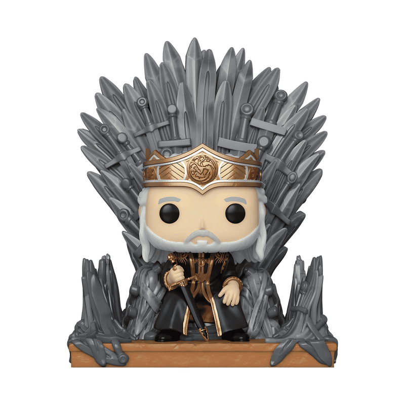 Funko Pop Deluxe Viserys On The Iron Throne