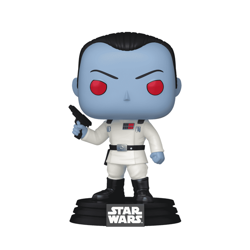 Funko Pop Grand Admiral Thrawn With Rk-3 Blaster