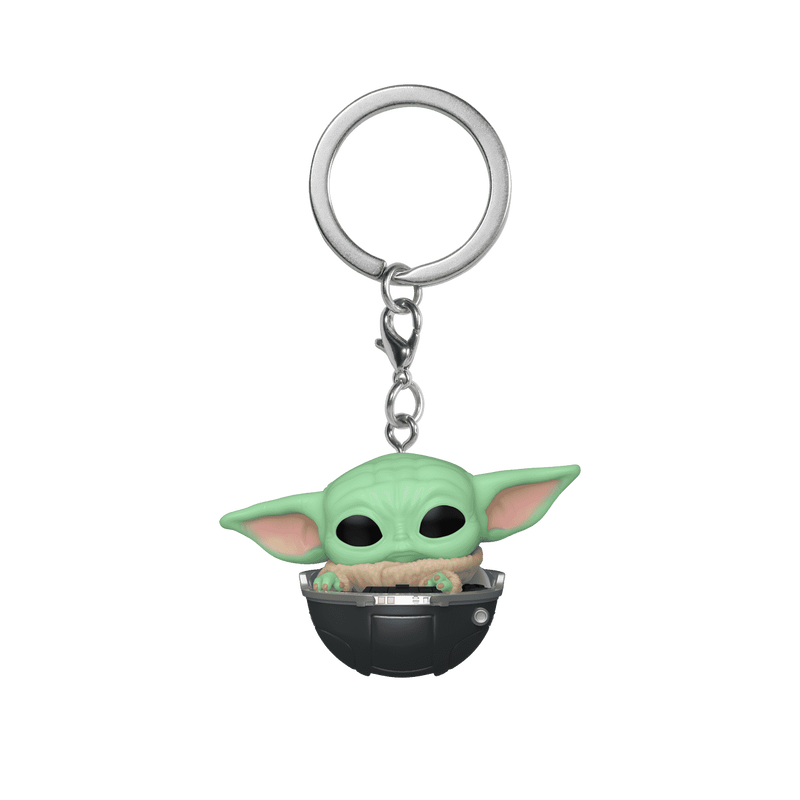 Funko Pop Keychain Grogu In Hovering Pram