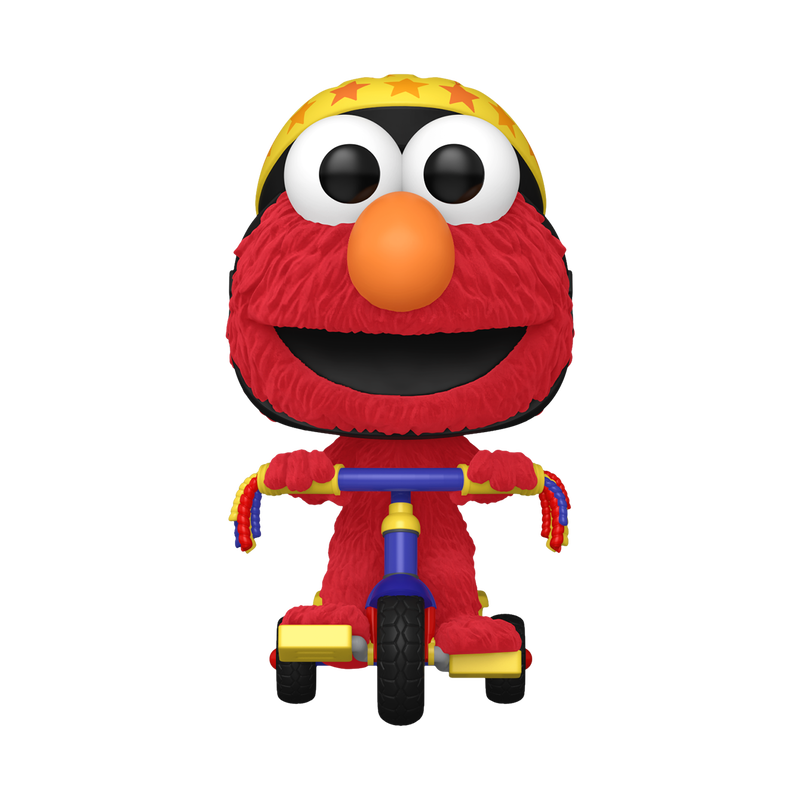 Funko Pop Rides Elmo On Trike (Flocked)