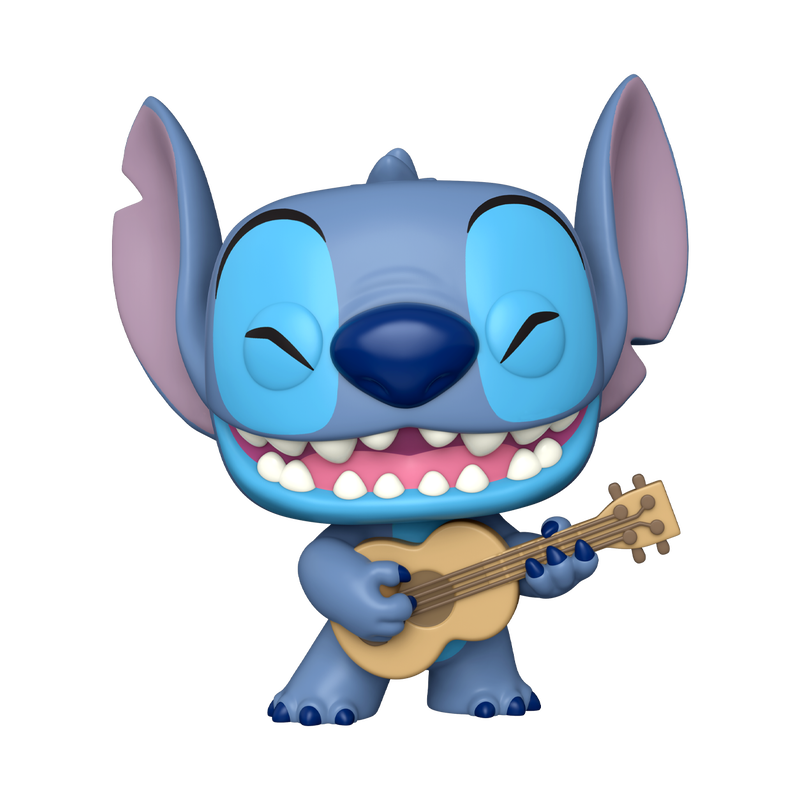 Funko Pop Jumbo Stitch With Ukulele