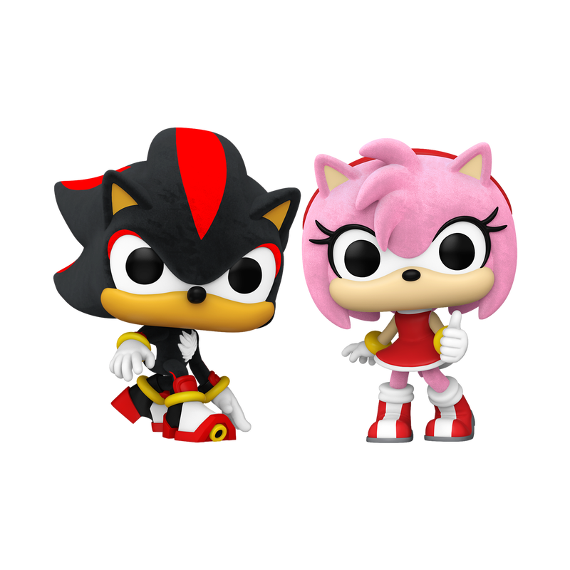 Funko Pop Shadow & Amy 2-Pack (Flocked)