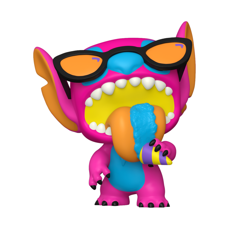 Funko Pop Summer Stitch (Black Light)