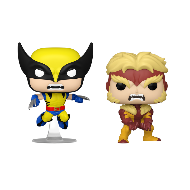 Funko Pop Wolverine & Sabretooth 2-Pack