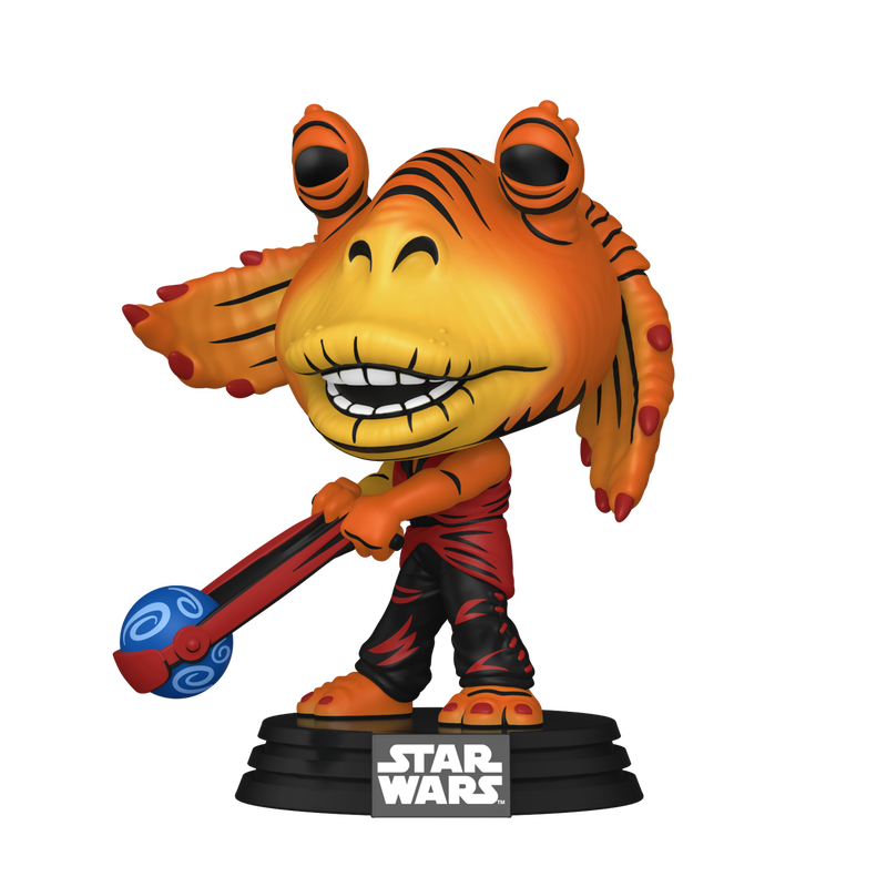 Funko Pop Jar Jar Binks With Boom Balls (Retro)