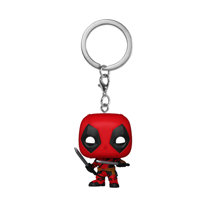 Funko Pop Keychain Deadpool With Swords