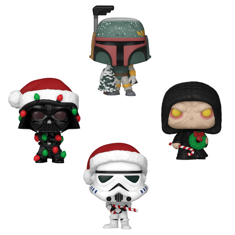 Pocket Funko Pop Holiday Star Wars 4-Pack