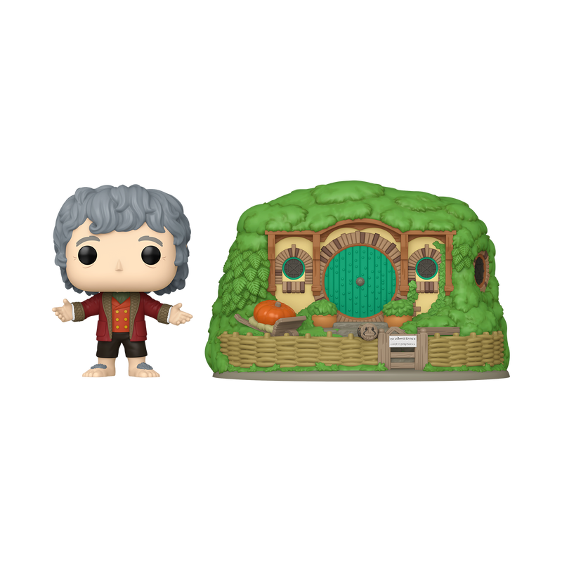 Funko Pop Town Bilbo Baggins With Bag-End