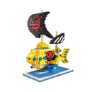 One Piece Pirate Ship Building Blocks Anime Mini Bricks Toy Set