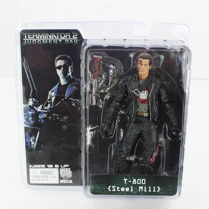 The Terminator T-800 T-1000 Endoskeleton PVC Action Figure