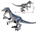Jurassic Dino World Large Dinosaur Building Blocks T Rex Raptor Set