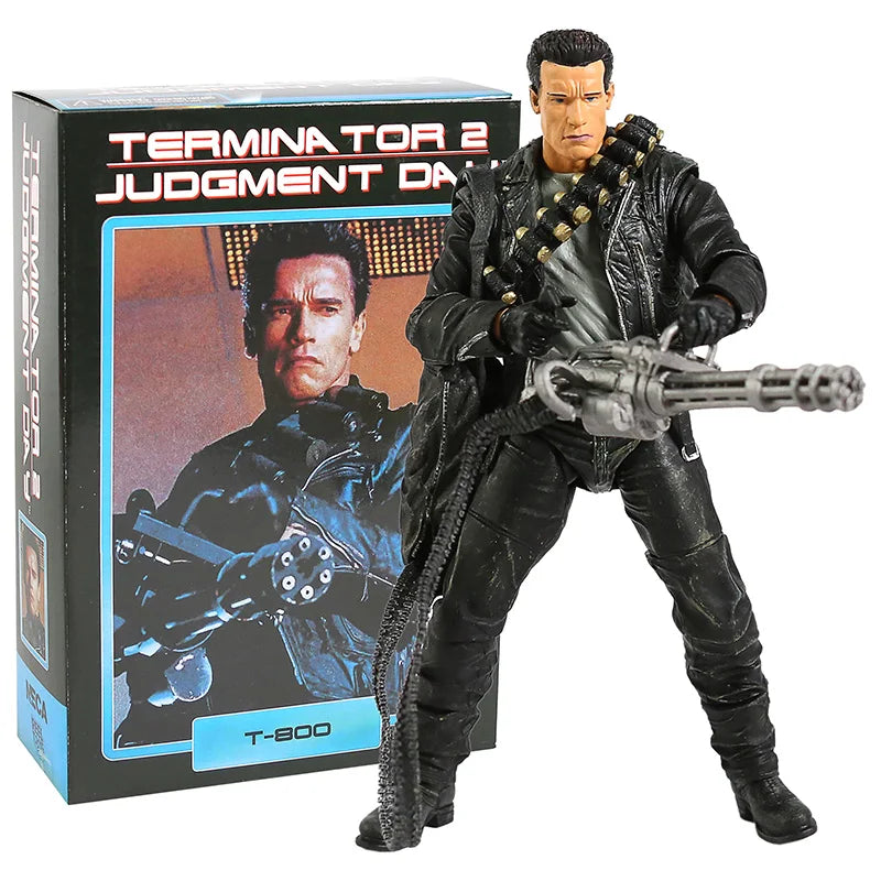 The Terminator T-800 T-1000 Endoskeleton PVC Action Figure