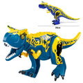 Jurassic Dino World Large Dinosaur Building Blocks T Rex Raptor Set