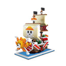 One Piece Pirate Ship Building Blocks Anime Mini Bricks Toy Set
