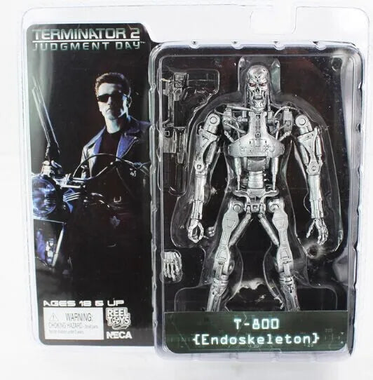 The Terminator T-800 T-1000 Endoskeleton PVC Action Figure