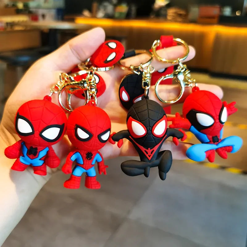 Marvel Spider-Man Cute Doll Pendant Keychain Bag Accessory