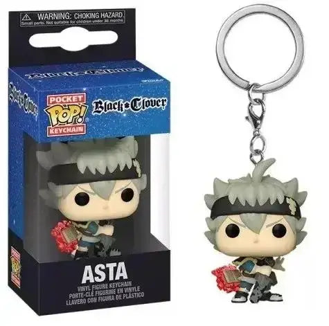 Black Clover Asta Yami Noelle Pocket Pop Funko Keychain Collectibles