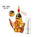 Ancient Chinese Empire Soldier Mini Figures Building Blocks Toy