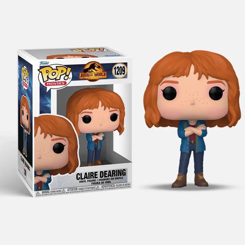Funko Pop Jurassic World Dominion Claire Dearing Maisie Airograptor Figure