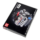 MOULD KING Motorized LSX454 V8 Engine Technical Building Blocks Gift