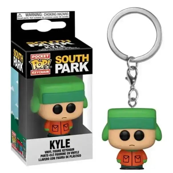 Funko POP Pocket Keychain South Park Kyle Stan Zombie Kenny Cartman Toy Gift