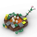 Jurassic World Mega Dino T Rex vs Raptor Building Blocks Battle Set