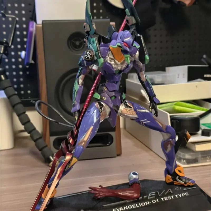 33cm Evangelion Unit 01 Anime Figure Collectible EVA Mutation Statue