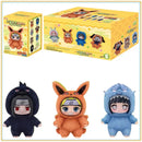 Bandai Naruto Uzumaki Shippuden Beast Party Plush Blind Box Anime Toy Gift