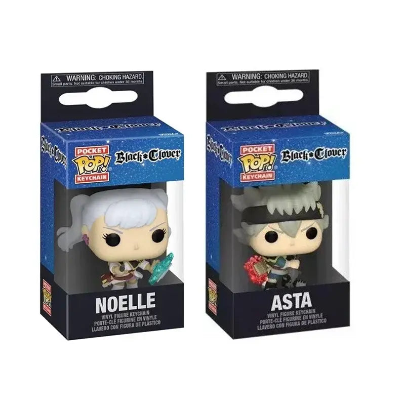 Black Clover Asta Yami Noelle Pocket Pop Funko Keychain Collectibles