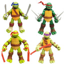 TMNT Ninja Turtles 4 Piece Action Figure Set Limited Edition Collectible Gift