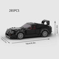 MOC City Racing Supercar Building Blocks R34 RX7 Supra Model