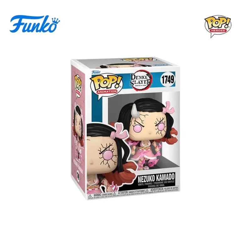 Funko Demon Slayer Figures Nezuko Tanjiro Zenitsu Tengen Collectible Gift
