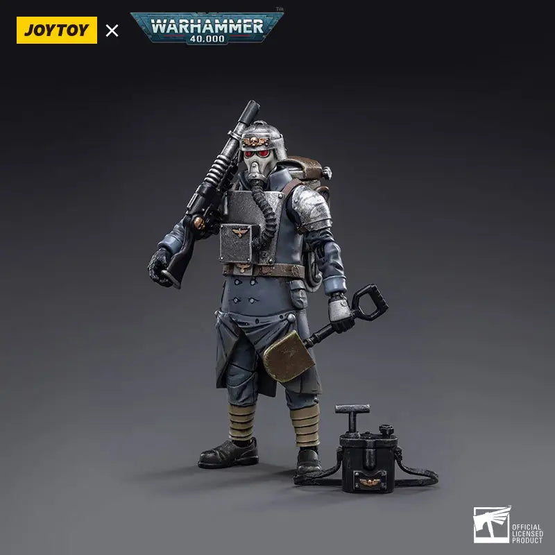 JOYTOY Warhammer 40K 1/18 Death Korps Veteran Guardsman Figure