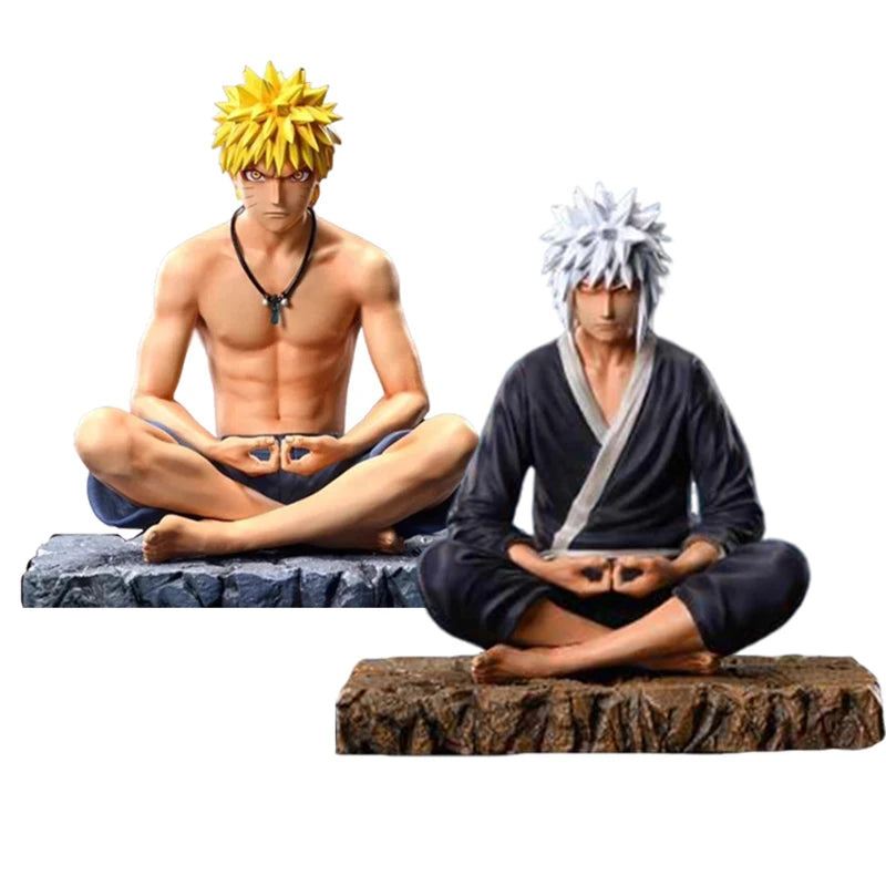 Naruto Shippuden Action Figure 15cm Naruto Uzumaki & Jiraiya