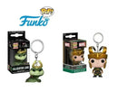 Funko Pop Alligator Loki Keychain Pocket Figure Collectible Toy Bobble Head