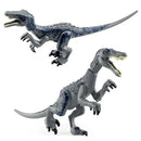 Jurassic Dino World Large Dinosaur Building Blocks T Rex Raptor Set