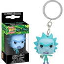 Funko Pocket Rick and Morty Keychain Figures Pickle Rick Meeseeks Snowball