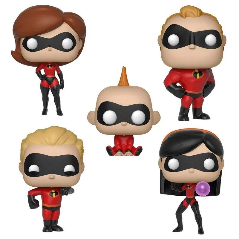 Funko Pop The Incredibles Complete Collection