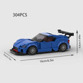 MOC BRZ STI Sports Racing Car Building Blocks DIY Model Set