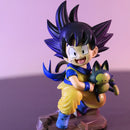 Dragon Ball Q Version Figure Childhood Goku with Poole Collectible Toy