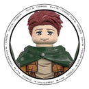 Attack on Titan Anime Building Blocks Mini Action Figures Levi Eren Mikasa Gift