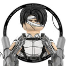 Attack on Titan Anime Building Blocks Mini Action Figures Levi Eren Mikasa Gift