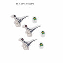 Jurassic World Mega Dino T Rex vs Raptor Building Blocks Battle Set