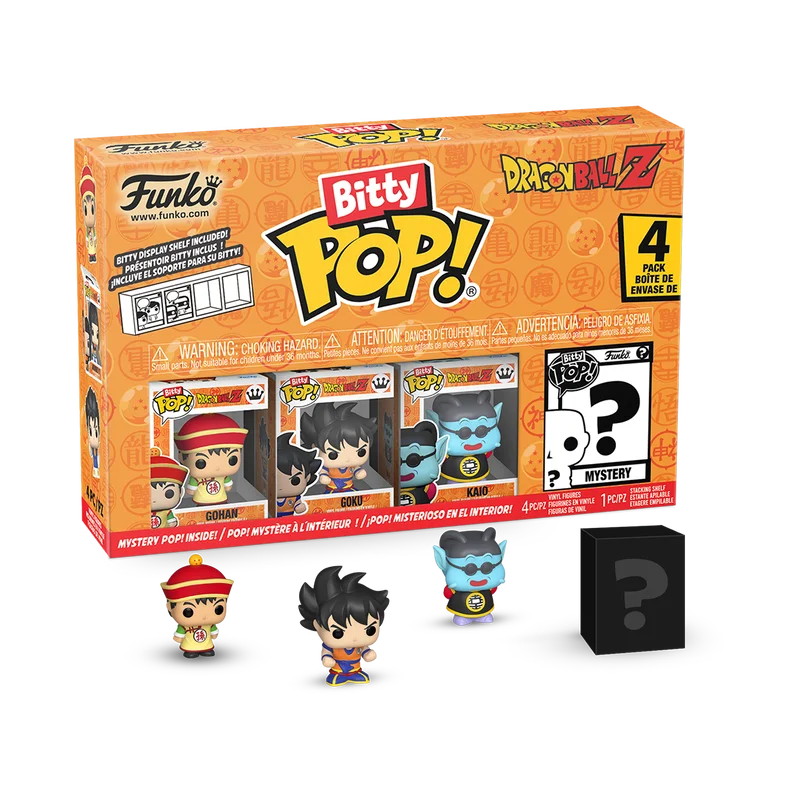 Funko Pop Dragon Ball Z 4 Pack Mini Figures Blind Box Limited Edition Set