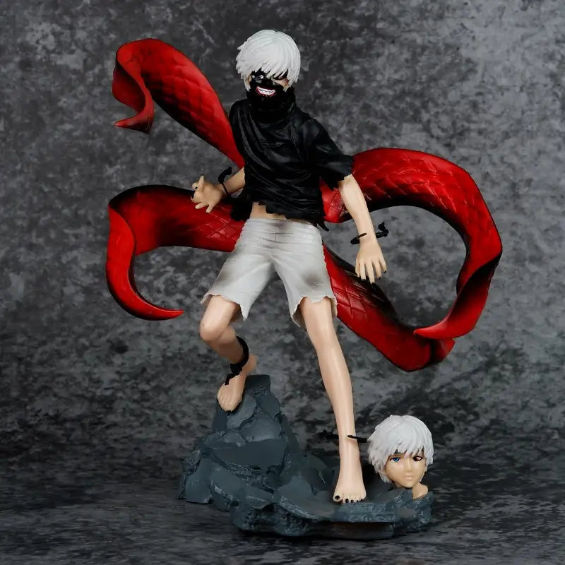 Tokyo Ghoul Kaneki Ken Centipede Mask Face-Change Anime Figure Collectible